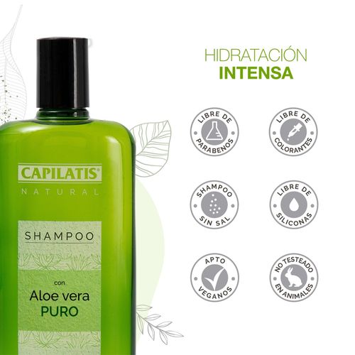 Capilatis Shampoo Aloe Vera Puro X 420 Ml