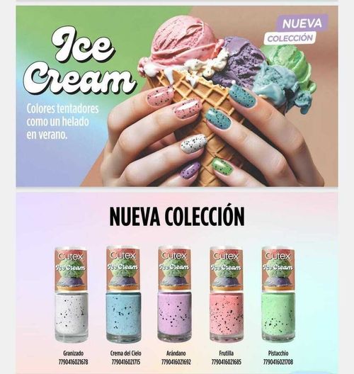 Cutex Esmalte De Uñas Ice Cream Arandano