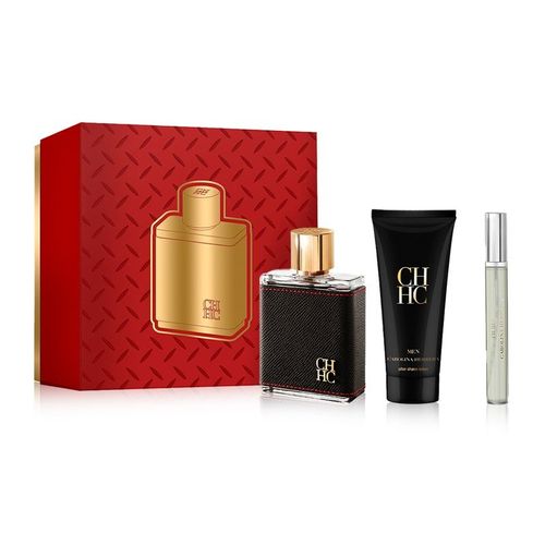 Carolina Herrera Ch Men Edt 100 Ml + After Shave Balm 100 Ml  + Edt 10 Ml