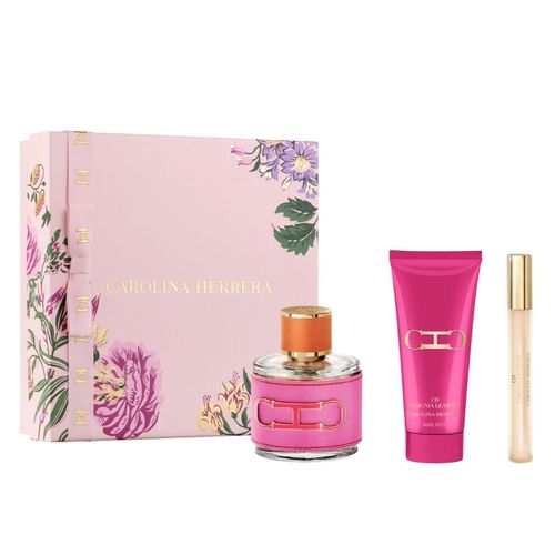 Carolina Herrera Ch Edt Pasion 100 Ml + Body Lotion 100 Ml + Edt 10 Ml