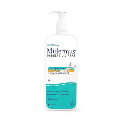 Midermus Piernas Livianas Gel X 450 G