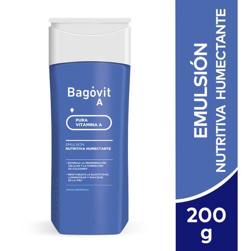 Bagóvit A Emulsión Nutritiva Humectante X 200 Gr