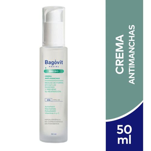 Bagovit Facial Pro Bio Crema Antimanchas X 50 Ml