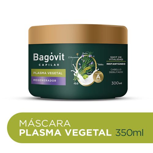 Bagóvit Capilar Máscara De Tratamiento Plasma Vegetal X 300 Ml
