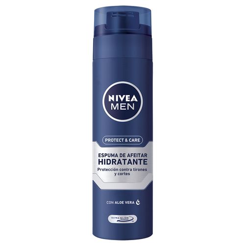 Espuma De Afeitar Nivea Men Protect & Care Para Todo Tipo De Piel X 200 Ml
