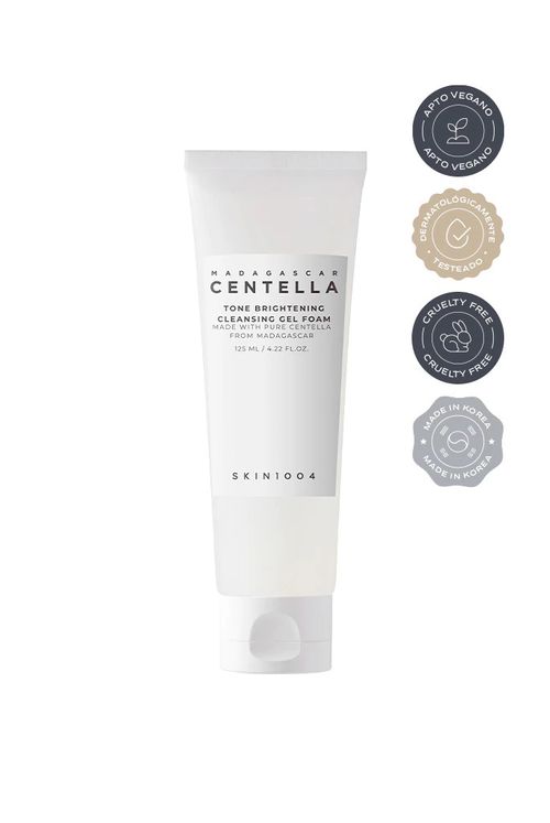 Skin1004 Centella Tone Brightening Cleansing Gel Foam 125Ml | Limpiador Facial En Espuma - Pieles Con Manchas