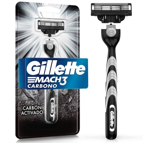 Gillette Mach3 Carbono Máquina Afeitar X 1 Unidad