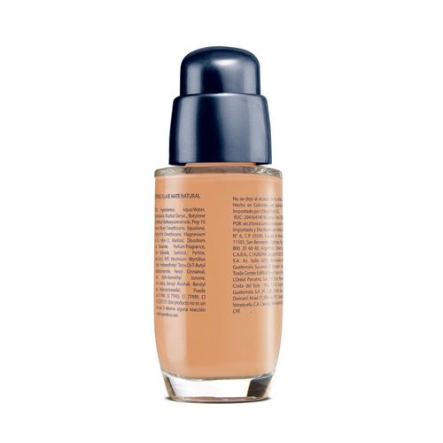 Base de Maquillaje Vogue Mate Natural Tono Bronce