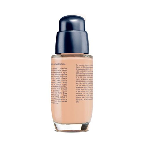 Base de Maquillaje Vogue Mate Natural Tono Trigo