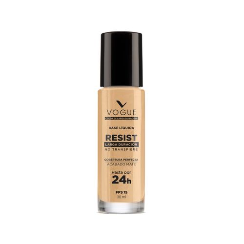 Base de Maquillaje Vogue Resist Tono Avellana