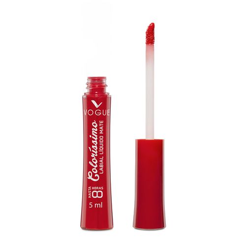 Labial Liquido Mate Vogue Colorissimo Tono Amaranto