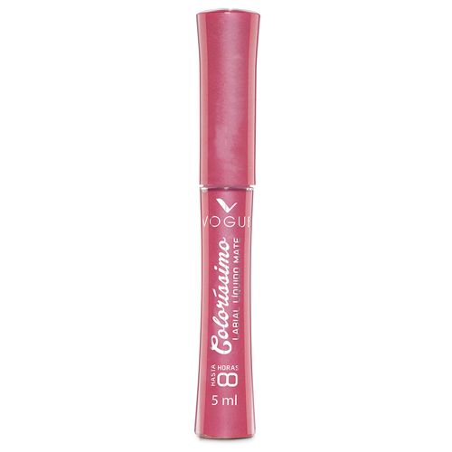 Labial Liquido Mate Vogue Colorissimo Tono Carmin
