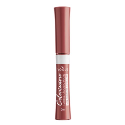 Labial Liquido Vogue Colorissimo Encanto Frutal Tono Cereza