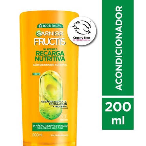 Acondicionador Fructis Regarga Nutritiva 200ml