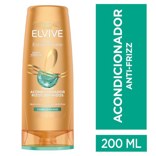Acondicionador Elvive Oleo Extraordinario Rizos 200ml