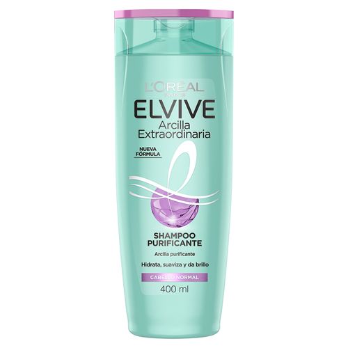 Shampoo Elvive Arcilla Purificante 400ml