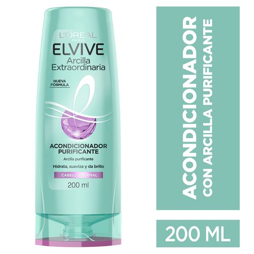 Acodicionador Elvive Arcilla Purificante 200ml