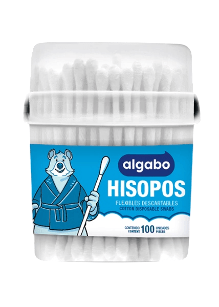 Algabo Control Hisopos Tubo X 100 Unidades