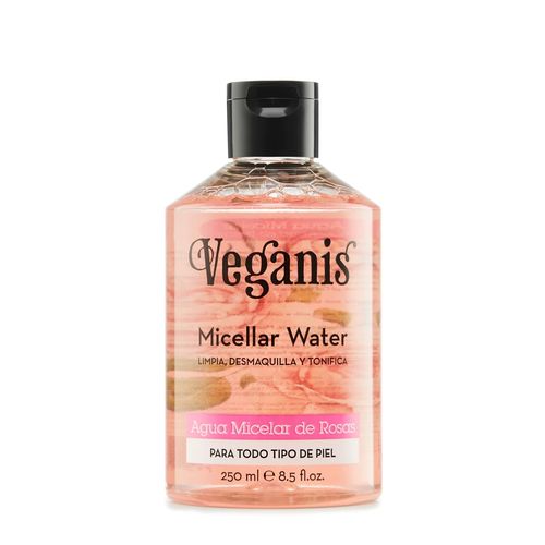 Veganis Agua Micelar De Rosas 250 Ml
