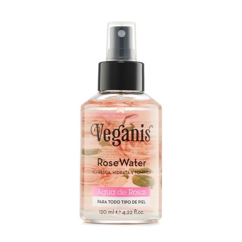 Veganis Agua De Rosas X 120 Ml