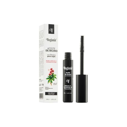 Veganis Aceite de Ricino Para Cejas 10 Ml