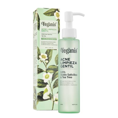 Veganis Acne Limpieza Gentil 150 Ml