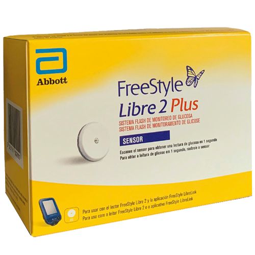 Promo Kit De Inicio Freestyle Libre 2 Plus (2 Sensores + 1 Lector de Regalo)