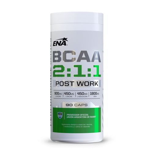 Bcaa 2:1:1 Capsulas X 90