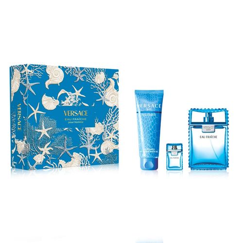 Versace Eau Fraicheur Set Edt 100 Ml + Shower Gel 150 Ml + Edt 5 Ml