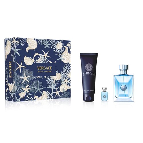 Versace Pour Homme Set Edt 100 Ml + Shower Gel 150 Ml + Edt  5 Ml