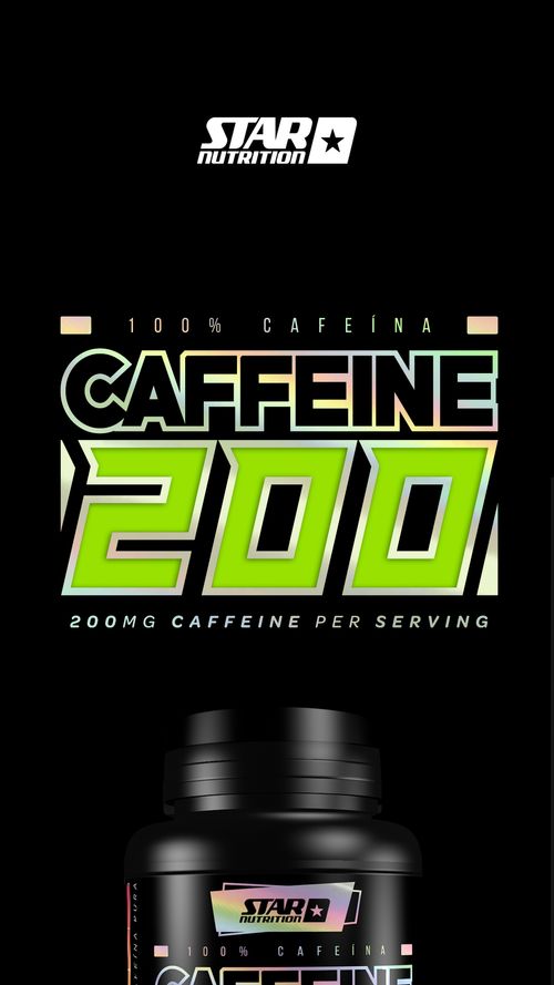 Star Nutrition Caffeine 200 Cápsulas X 30