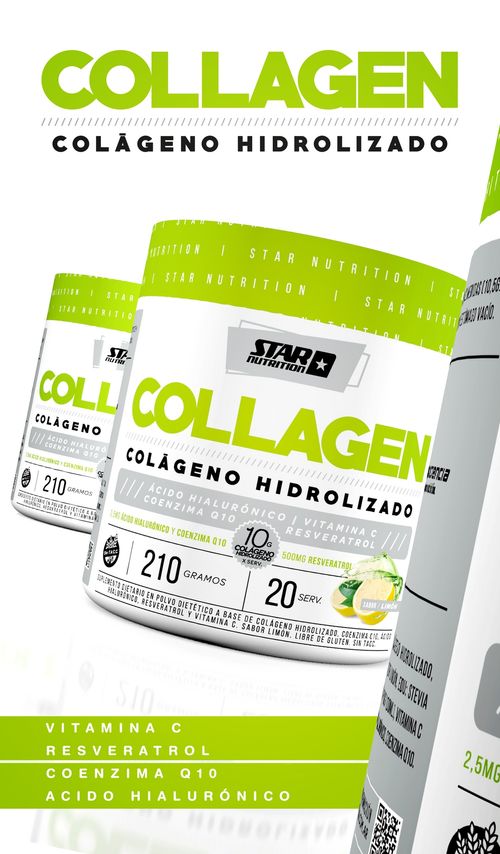Star Nutrition Collagen Limón Polvo X 210 G