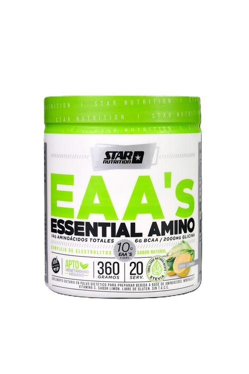 Star Nutrition Essential Amino Limón Envase X 360 G