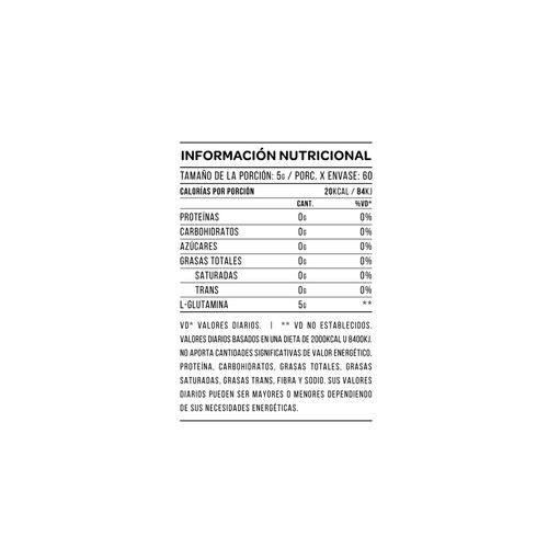 Star Nutrition L-Glutamine Envase X 300 G
