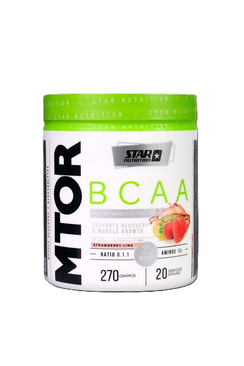 Star Nutrition Mtor Bcaa Strawberry Lime Envase X 270 G
