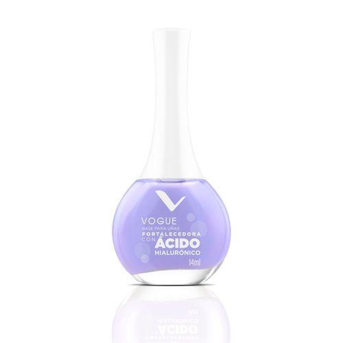 Esmalte Vogue Efecto SPA Base Fortalecedora con Ácido Hialurónico