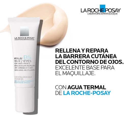 Tratamiento Para Ojos Antiedad Con Ácido Hialurónico Hyalu B5 De La Roche-Posay