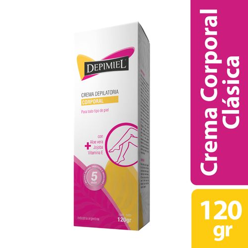 Depimiel Crema Depilatoria Para El Cuerpo Clasica X  120Gr