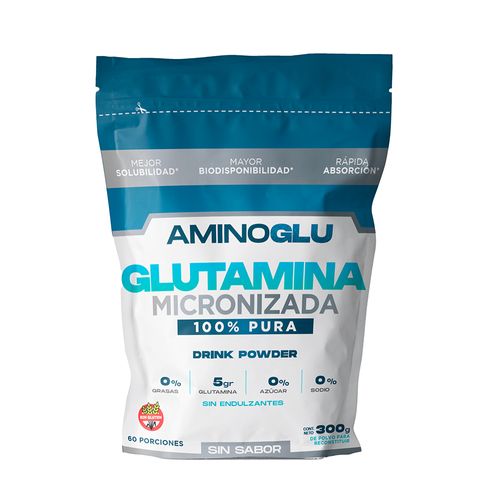 Aminoglu Glutamina Pura Doypack X 300 G