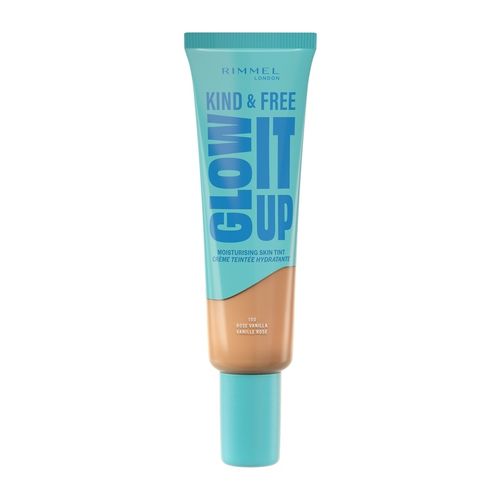 Rimmel Base Hidratante Kind & Free Glow It Up 150 Rose Vanilla