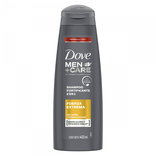 Shampoo  Dove Men 2En1 Fuerza Extrema 400 Ml