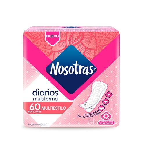 Nosotras Protector Diario Multiestilo X 60