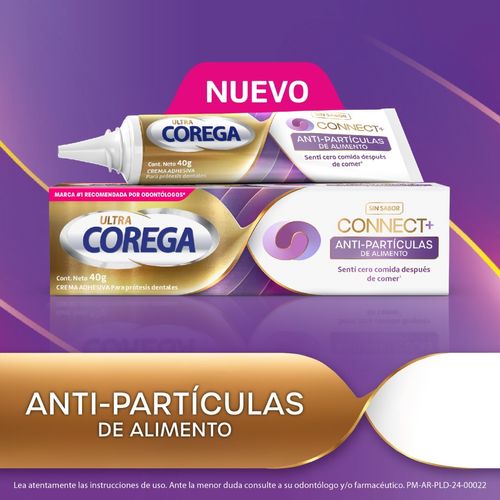 Ultra Corega Connect+ X  Adhesivo Dental 40 Gr