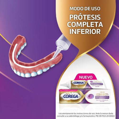 Ultra Corega Connect+ X  Adhesivo Dental 70 Gr