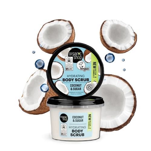 Organic Shop Exfoliante Corporal Hidratante De Coco Y Azúcar X 250Ml