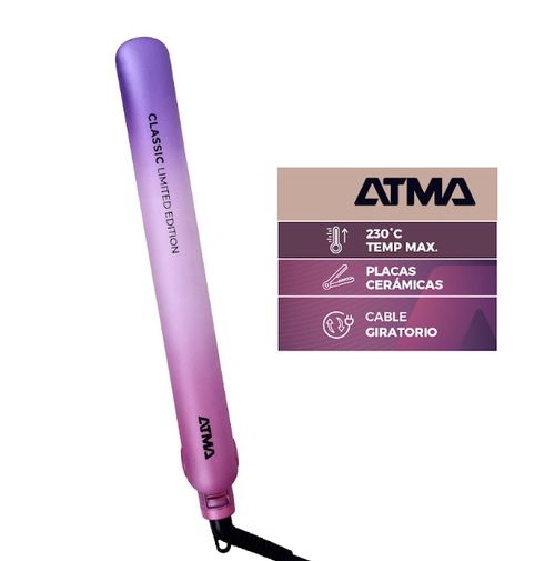 Atma Plancha De Pelo Classic Ceramic Limited Edition - 230°C