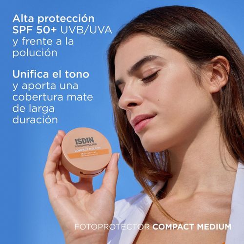 Isdin Fotoprotec Compacto Medium Spf50+ X 10Gr