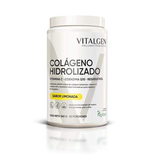 Vitalgen Colageno Hidrolizado Limonada Envase X 360 G