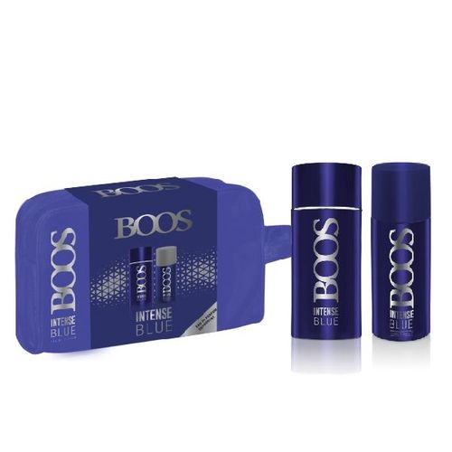 Boos Men Neceser Intense Blue Edp 90 Ml + Deo 150 Ml
