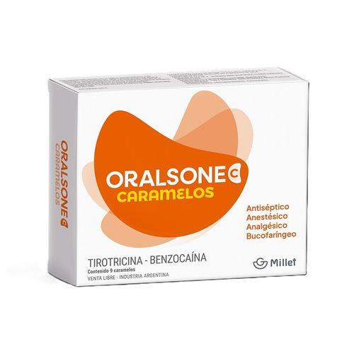 Oralsone C Caramelos X 9 unidades
